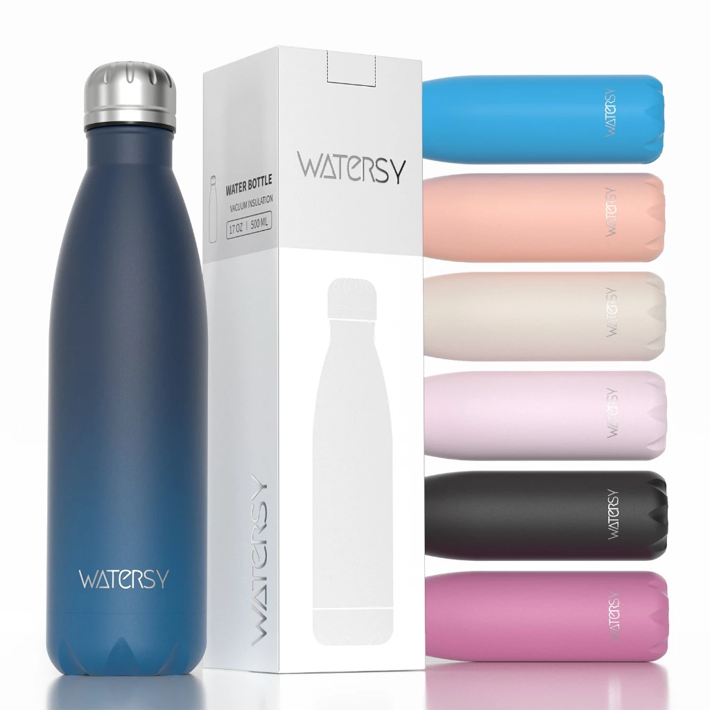 Garrafa térmica de aço inoxidável 500ml
